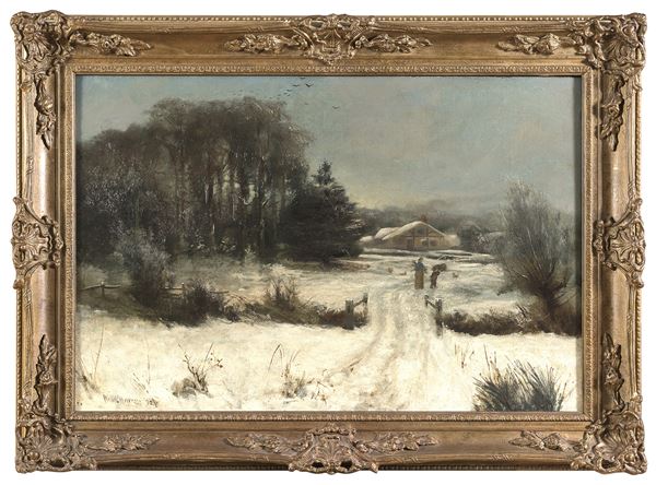PAESAGGIO INNEVATO DI WILLIAM WHITE WARREN