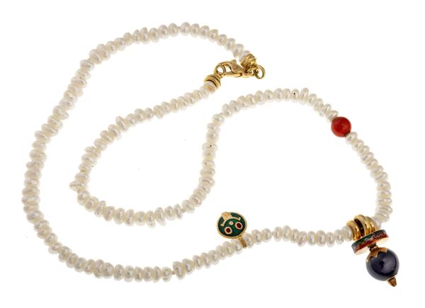 GIROCOLLO DI PERLE MARCA NOUVELLE BAGUE