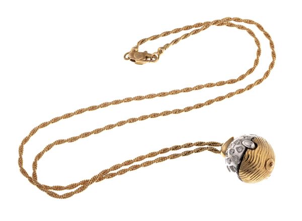 GIROCOLLO CON BRILLANTI IN ORO