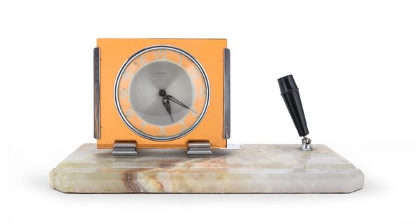 PORTAPENNE CON OROLOGIO, MAUTHE ANNI '50