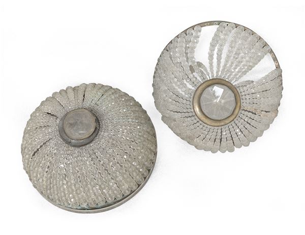 COPPIA DI PLAFONIERE DA SOFFITTO