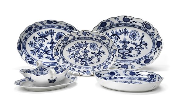 SET DA TAVOLA IN PORCELLANA, MEISSEN