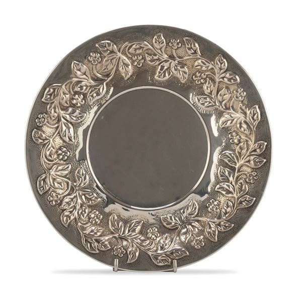 PIATTO IN ARGENTO, FIRENZE POST 1968