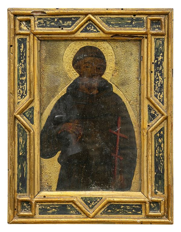 SAN FRANCESCO A FONDO ORO DI PITTORE TOSCANO