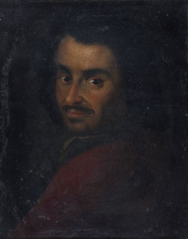 RITRATTO DI SCHIENA DI PITTORE LOMBARDO DEL SEICENTO