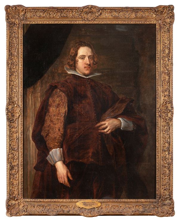 DIPINTO RITRATTO DI NOBILUOMO DI ANTHONY VAN DYCK