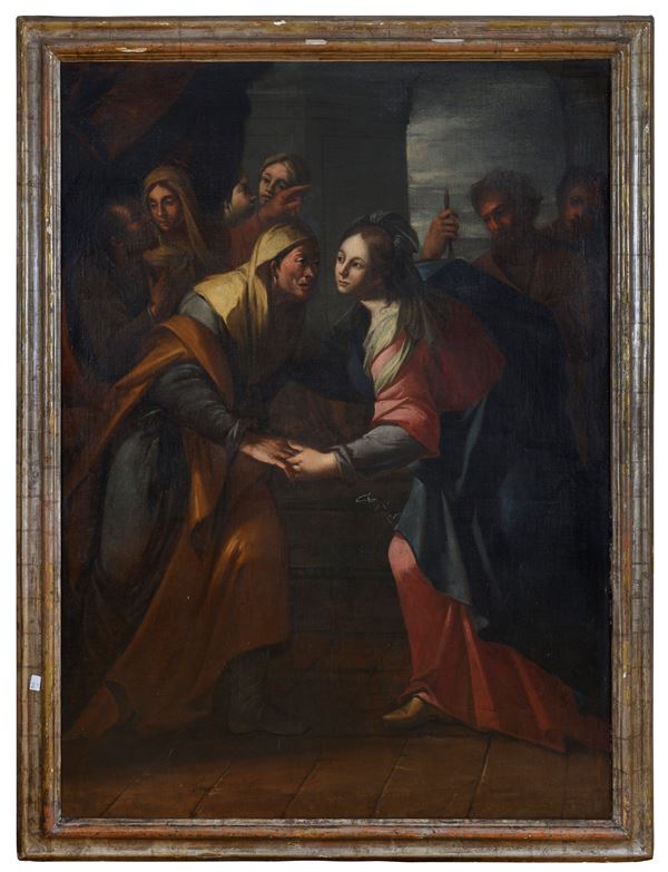 LA VERGINE E SANT'ANNA DI PITTORE DELL'ITALIA CENTRALE