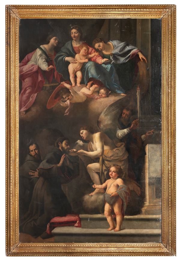 DIPINTO LA COMUNIONE DI SAN BONAVENTURA DI GUIDO CAGNACCI