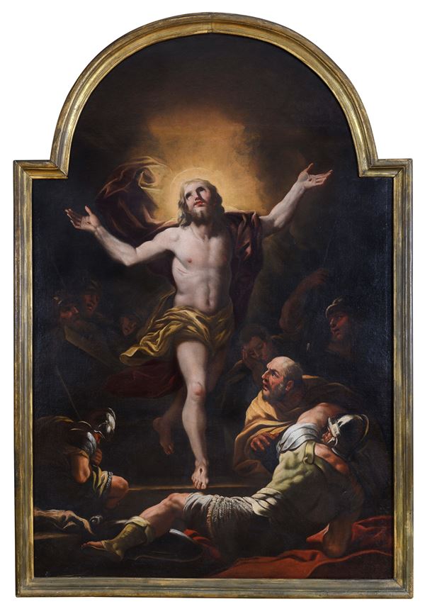 PALA D'ALTARE RESURREZIONE DI LUCA GIORDANO