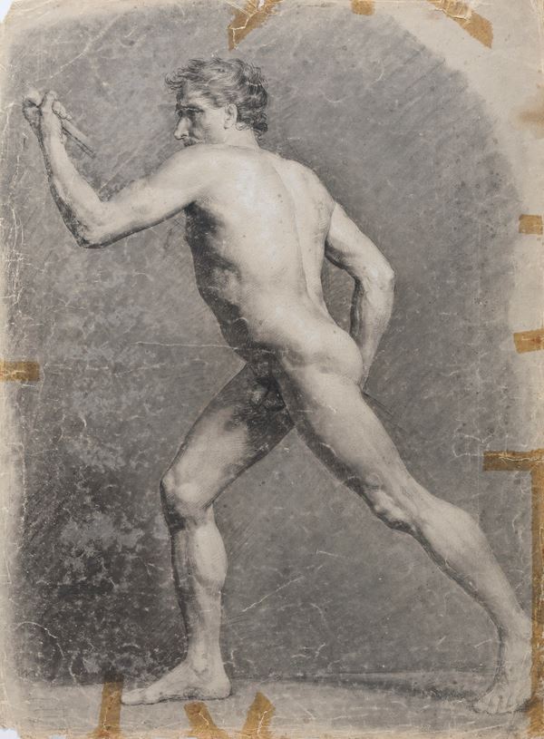DUE DISEGNI NUDI ACCADEMICI