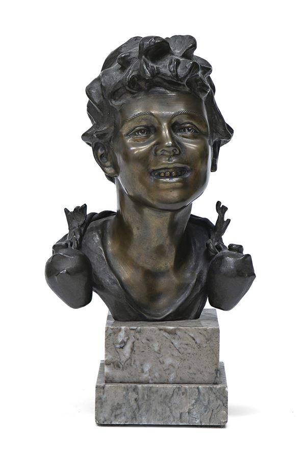 BRONZO SCUGNIZZO ACQUAIOLO DI VINCENZO CINQUE