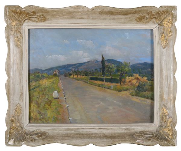 DIPINTO PAESAGGIO DI FILIPPO ANIVITTI