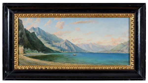 LAGO DI COMO DA BELLAGIO DI FJODOR ANDREJEVITJ BRONNIKOV