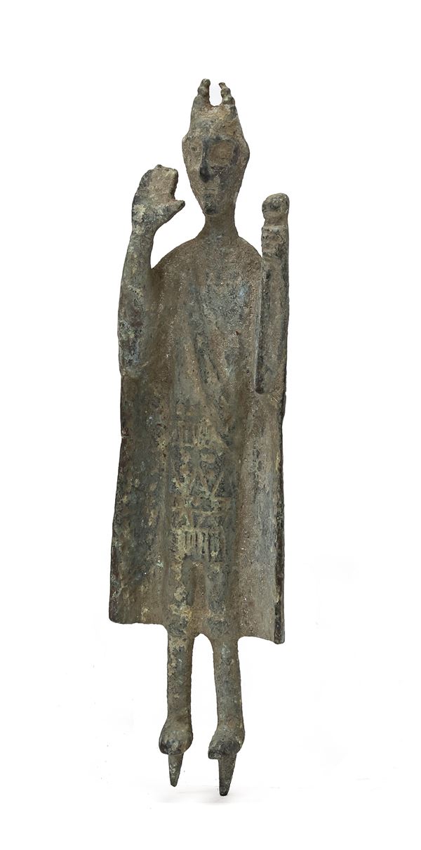 STATUETTA NURAGICA IN BRONZO, STILE ARCHEOLOGICO