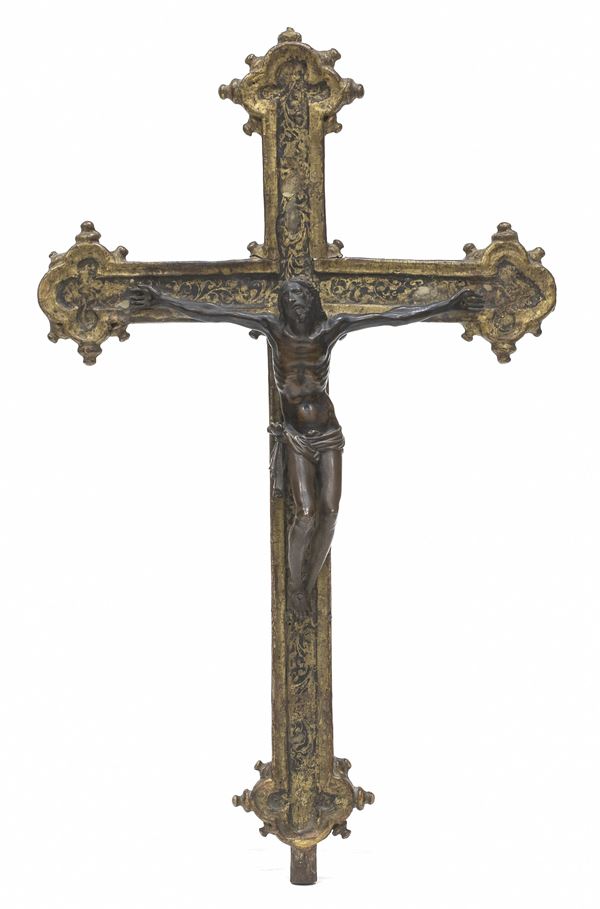 CRISTO IN BRONZO, AMBITO DI PIETRO TORRIGIANI