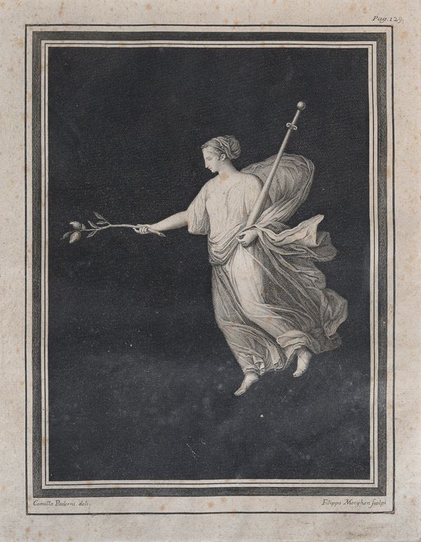 INCISIONE NINFA DI FILIPPO MORGHEN