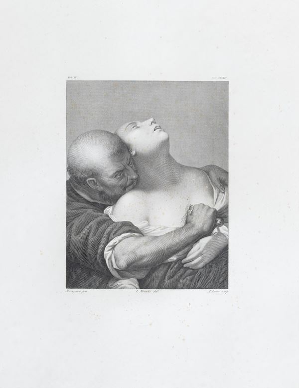 CINQUE INCISIONI SOGGETTI MITOLOGICI