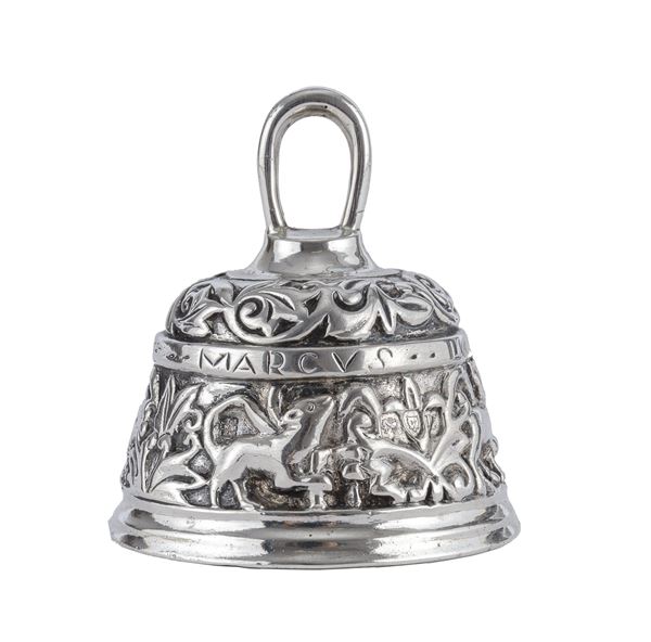 CAMPANELLO IN ARGENTO, PUNZONE LONDRA 1895