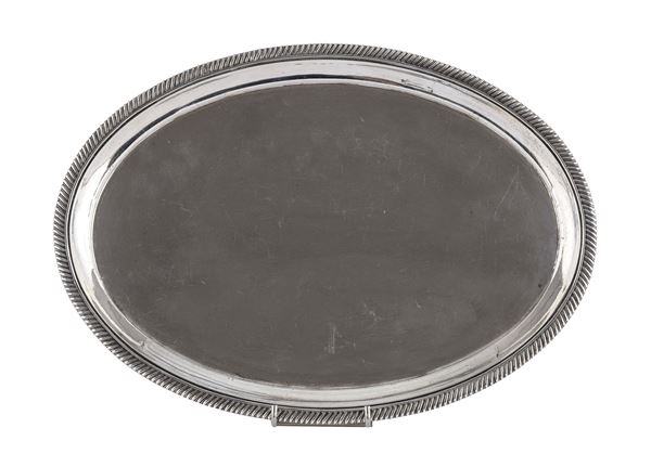 SALVER IN ARGENTO, PUNZONE LONDRA 1777