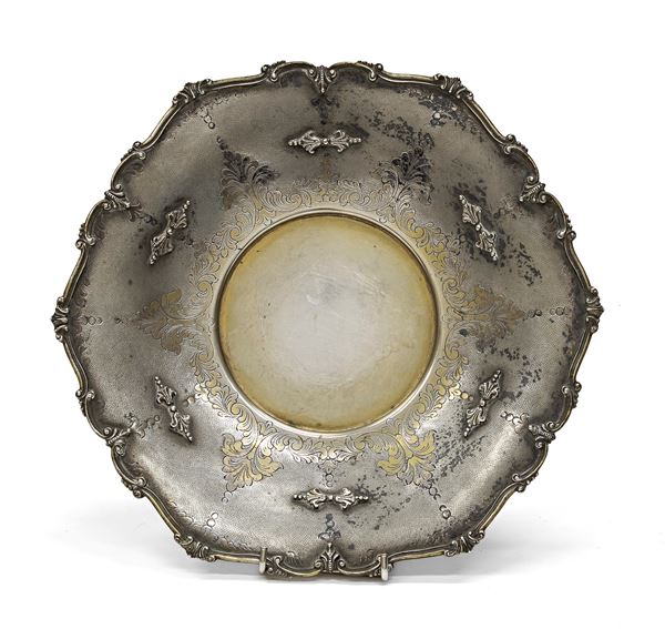 PIATTO IN ARGENTO, PUNZONE MILANO 1944/1968