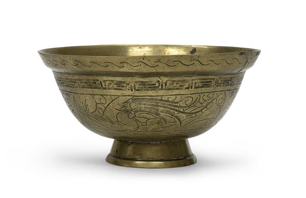 GRANDE CIOTOLA IN BRONZO, CINA XX SECOLO