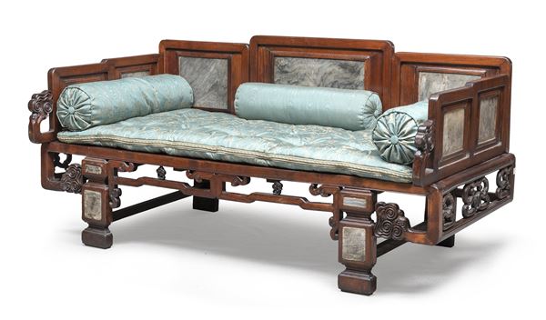 LETTO IN LEGNO DI TEAK, CINA