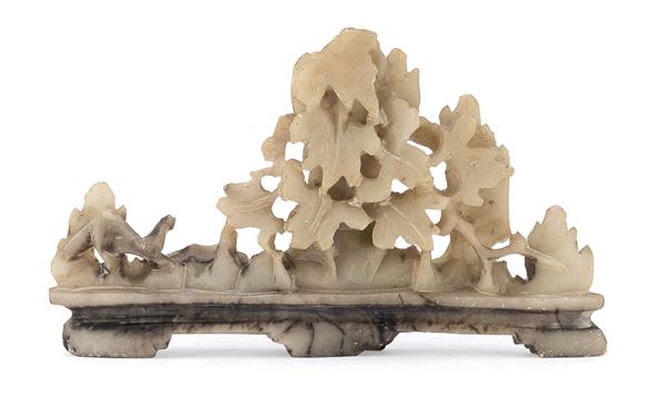 SCULTURA IN PIETRA SAPONARIA, CINA