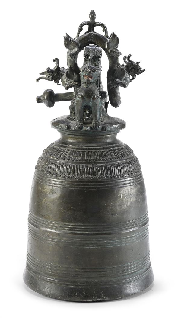 CAMPANA IN BRONZO, TIBET