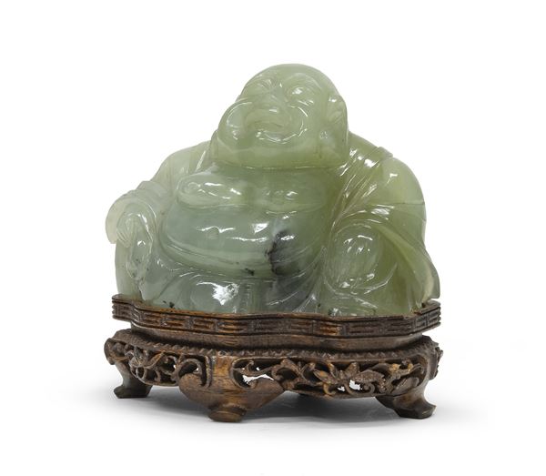 SCULTURA IN SERPENTINO, CINA