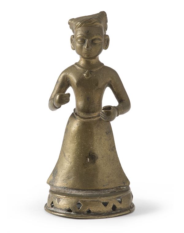 PICCOLA SCULTURA IN BRONZO, ESTREMO ORIENTE