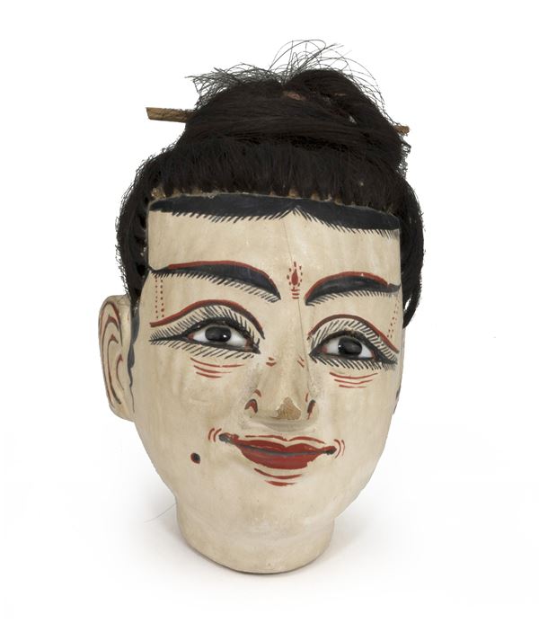 PICCOLA TESTA IN CERAMICA, INDIA
