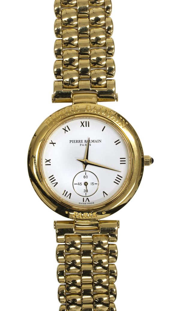 OROLOGIO DA POLSO PIERRE BALMAIN PARIS ACCIAIO
