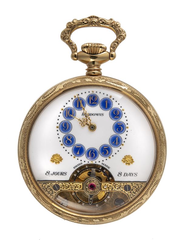 OROLOGIO DA TASCA HEBDOMAS