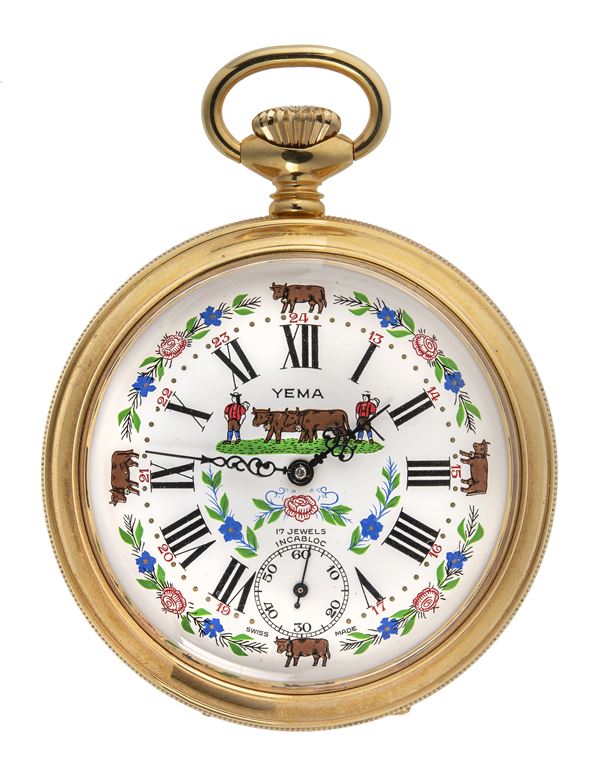 OROLOGIO DA TASCA YEMA