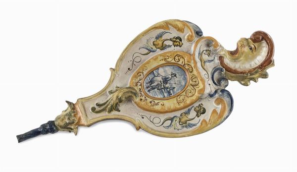 MODELLO DI SOFFIETTO IN MAIOLICA EMILIANO