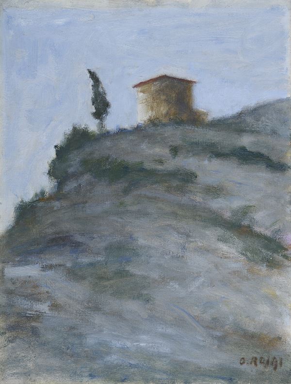 DIPINTO PAESAGGIO DI OTTONE ROSAI, 1953