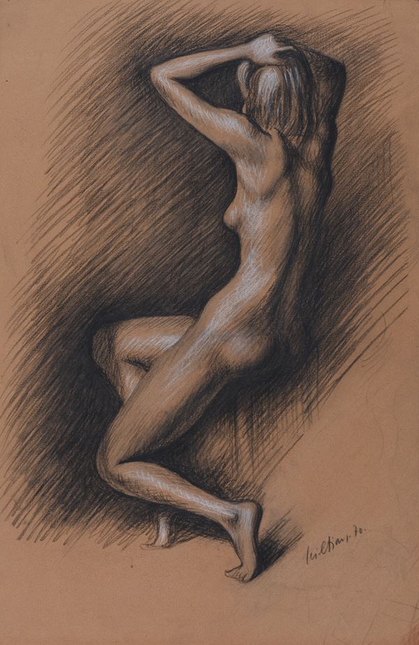 DISEGNO NUDO DI GREGORIO SCILTIAN, 1970