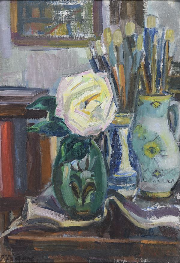 DIPINTO NATURA MORTA DI EDITH BASCH