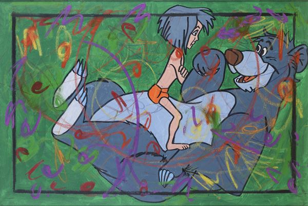 DIPINTO DISNEY DI ENRICO MANERA