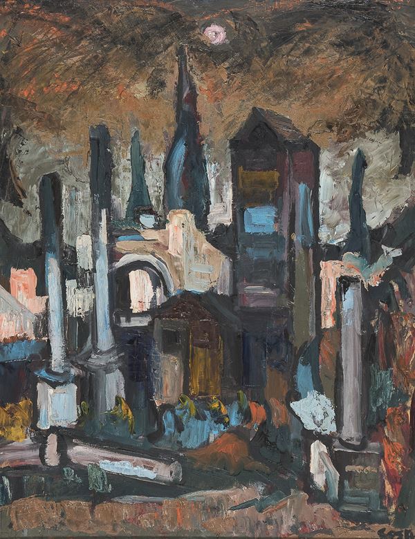 DIPINTO RUDERI DI RAFFAELE COSTI