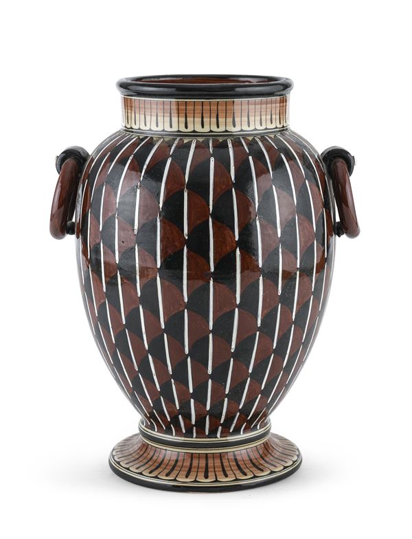 VASO IN CERAMICA, PESARO ANNI '60
