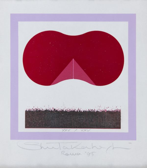 SERIGRAFIA DI SHU TAKAHASHI, 1995