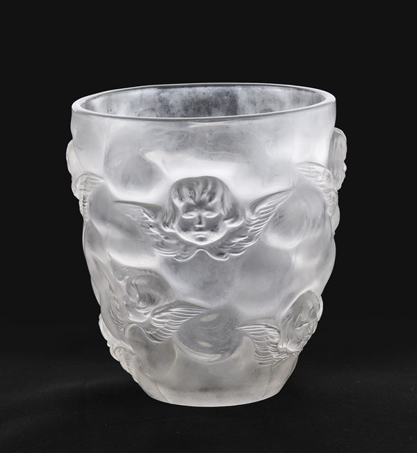 VASO IN VETRO, FRANCIA 1930 ca.