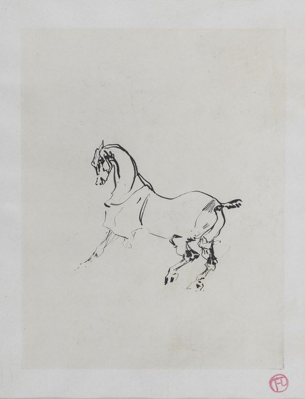 COPPIA DI RIPRODUZIONI D'APRES DI TOULOUSE LAUTREC