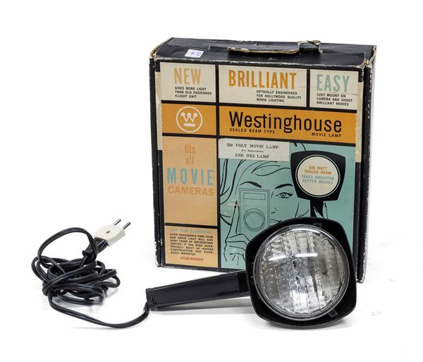 MOVIE LIGHT, WESTINGHOUSE ANNI '60