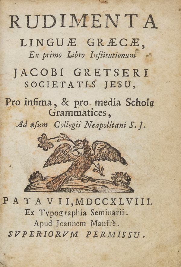 VOLUMETTO LINGUA GRECA