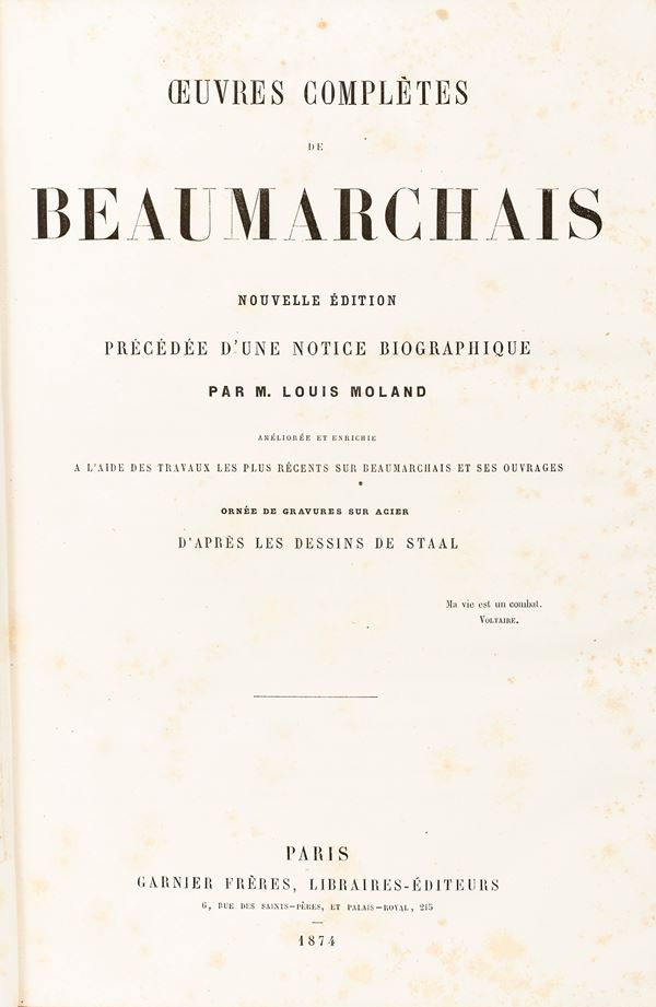 DUE VOLUMI CON INCISIONI FRANCESI