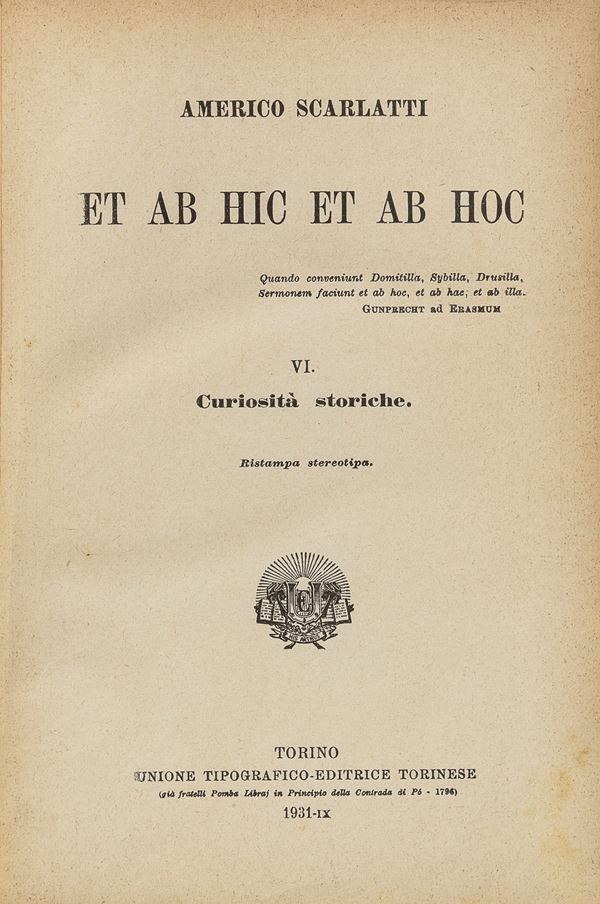 TRE VOLUMI SCARLATTI