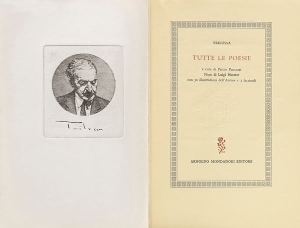 UN VOLUME POESIE DI TRILUSSA