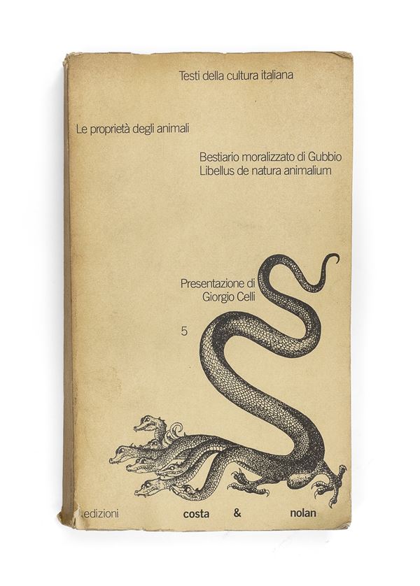 VOLUME BESTIARIO DI GUBBIO